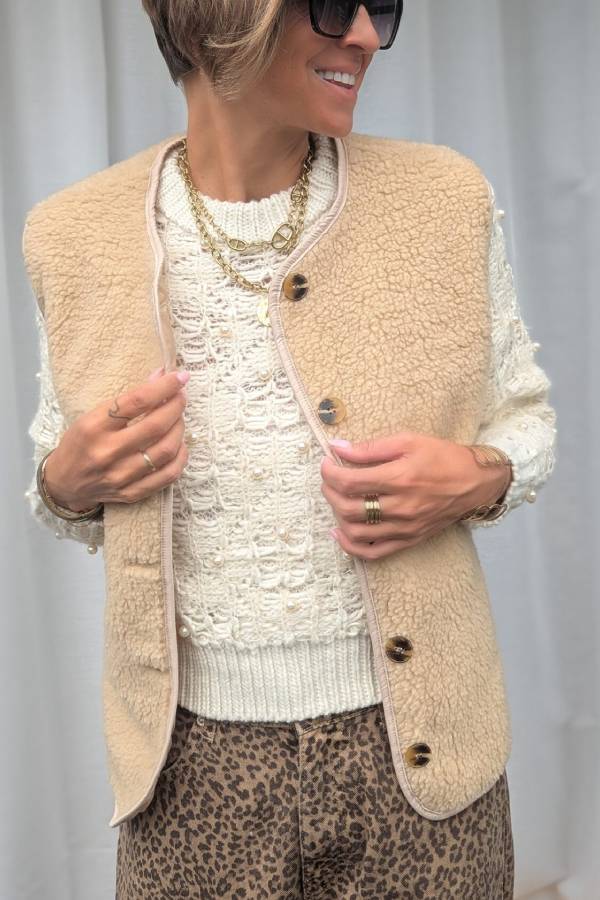 Fashion Button Waistcoat
