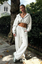 Two-piece Streetwear Loose Sweater Suit