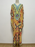 Take My Heart Polyester Stylish Kaftan Dress