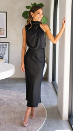 Chloe Timeless Long Sparkly Dress Everyday Luxe Edit
