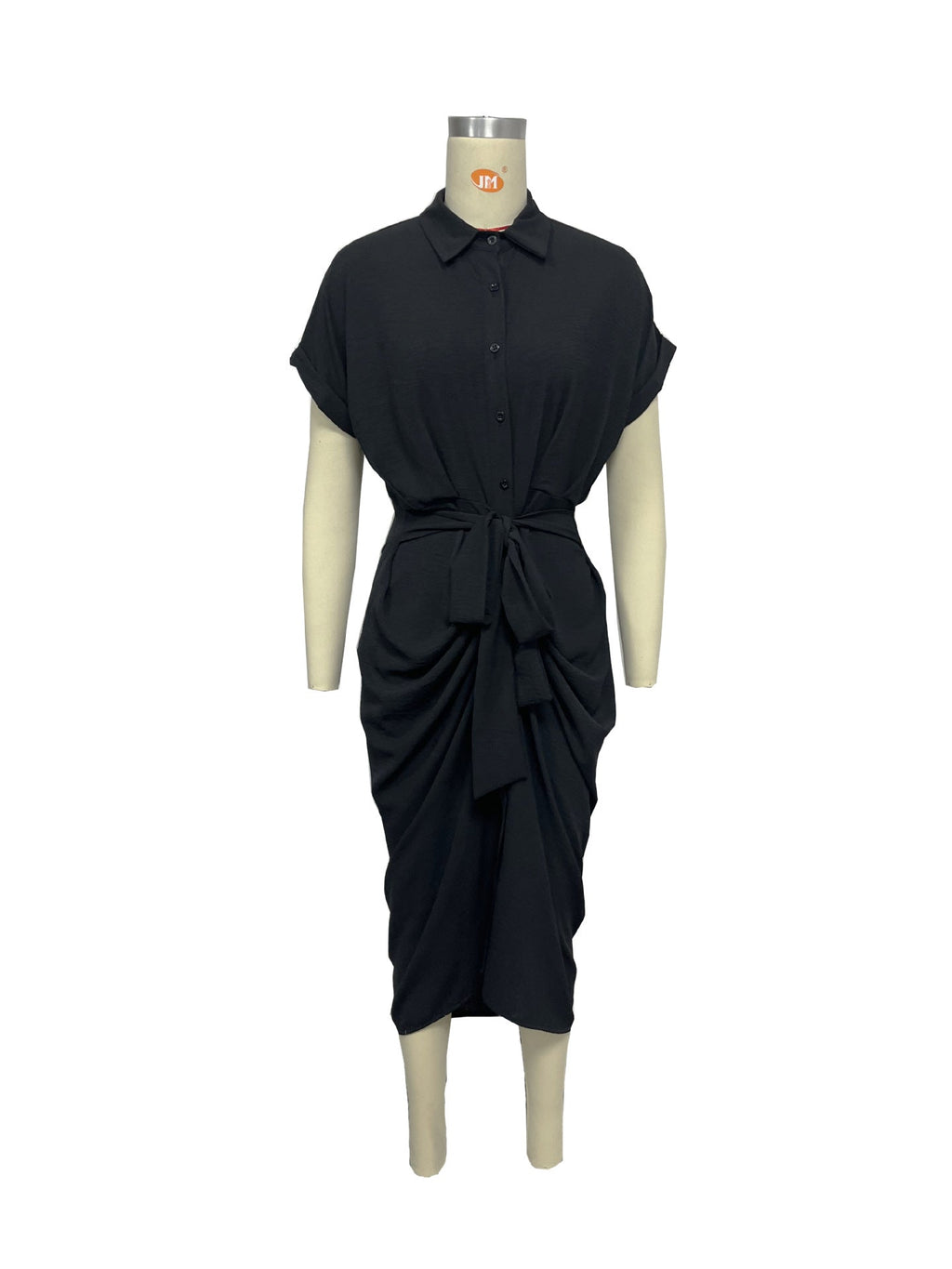 Summer Babe Midi Dress Black