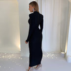 Helena Midi Dress Black