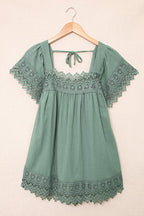 For The Weekend Lace Short Sleeve Top - 5 Colors