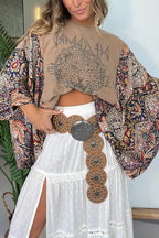 Cool Instincts Boho Printed T-Shirt - 8 Colors