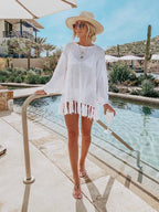 Breathable Beach Bikini Shirt Dress