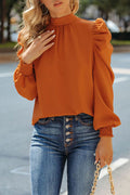 Hello Lover Statement Sleeve Smocked Top - 2 Colors