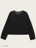 Klaira Button-Front Knit Cardigan