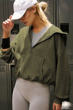 Cuddled Up Days Pocket Hoodie Top - 6 Colors