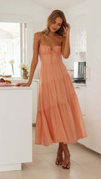 Miana Dress Orange