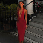 Malawi Maxi Dress Red