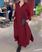 Ruth Effortless Long Dress Premium Wardrobe Essential