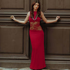 Hallstatt Maxi Dress Red