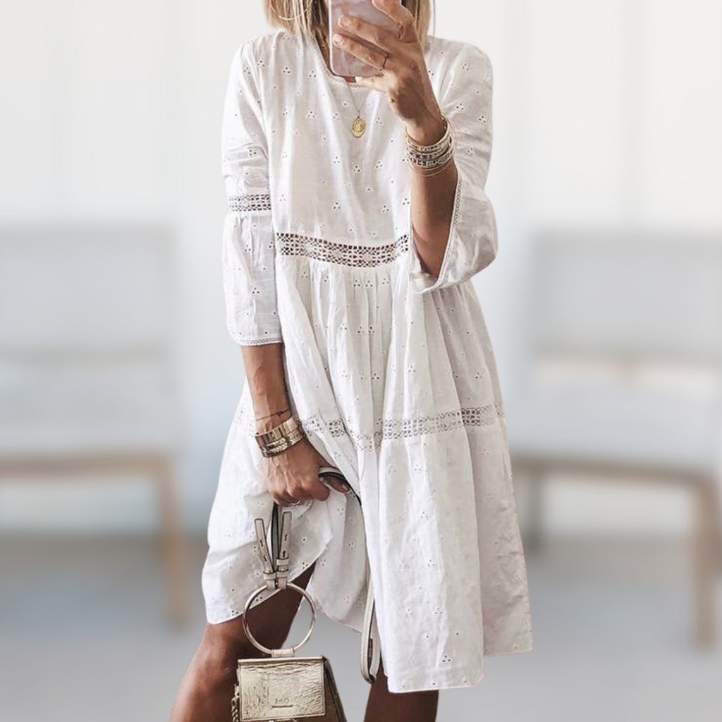 Mónica Exclusive Embroidered Dress Designer Edit