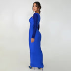 Ciara Maxi Dress Blue