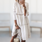 Ainhoa Aesthetic Embroidered Dress Evening Wear Edit