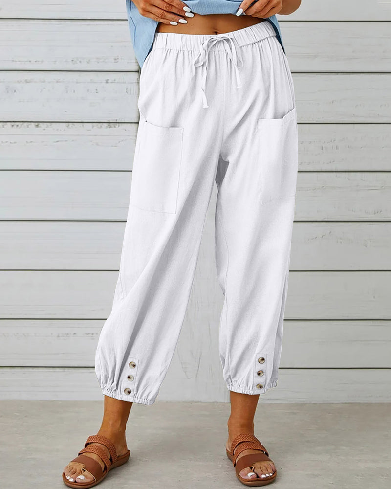 Susanna Luxe Wide Waisted Dress Pants Boutique Collection