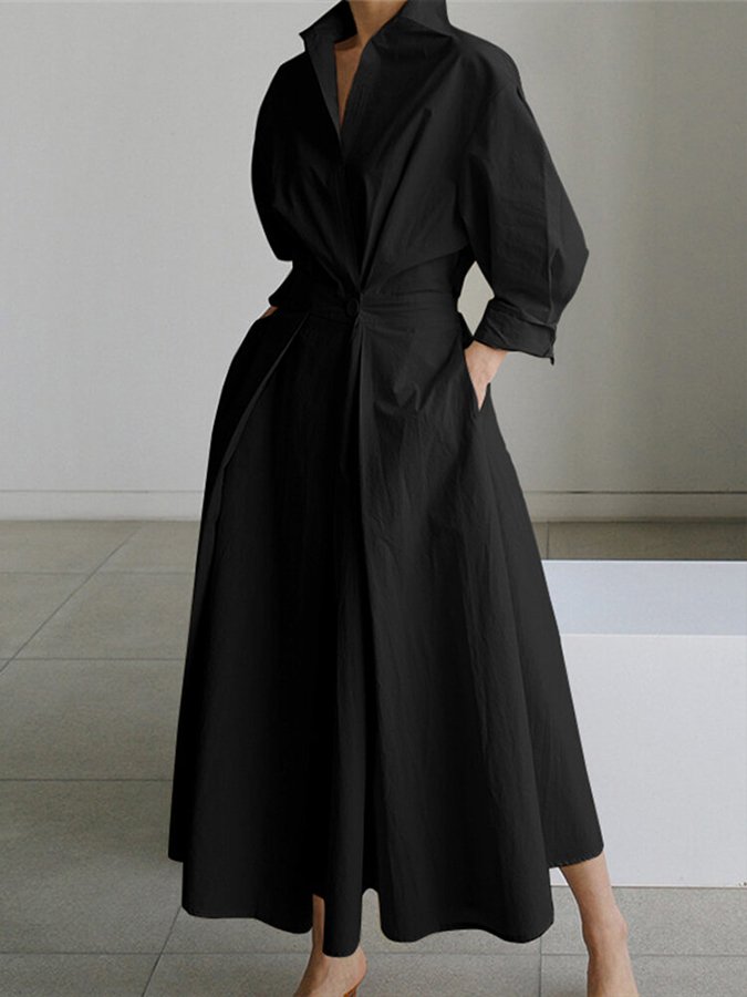 Karen Womens Dress Dress with Relaxed Fit and Boutique Fashion Look