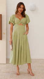 Algar Dress Green