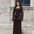 Elizabeth Maxi Dress Brown