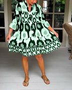 Ilona Statement Casual Dress Elevated Occasion Wear