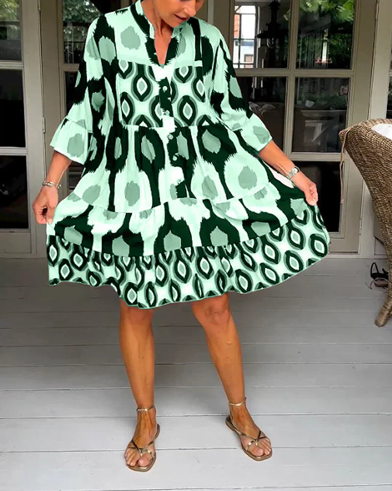 Ilona Statement Casual Dress Elevated Occasion Wear
