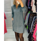 Eos Button Dress for Women Brunch Outfit Idea