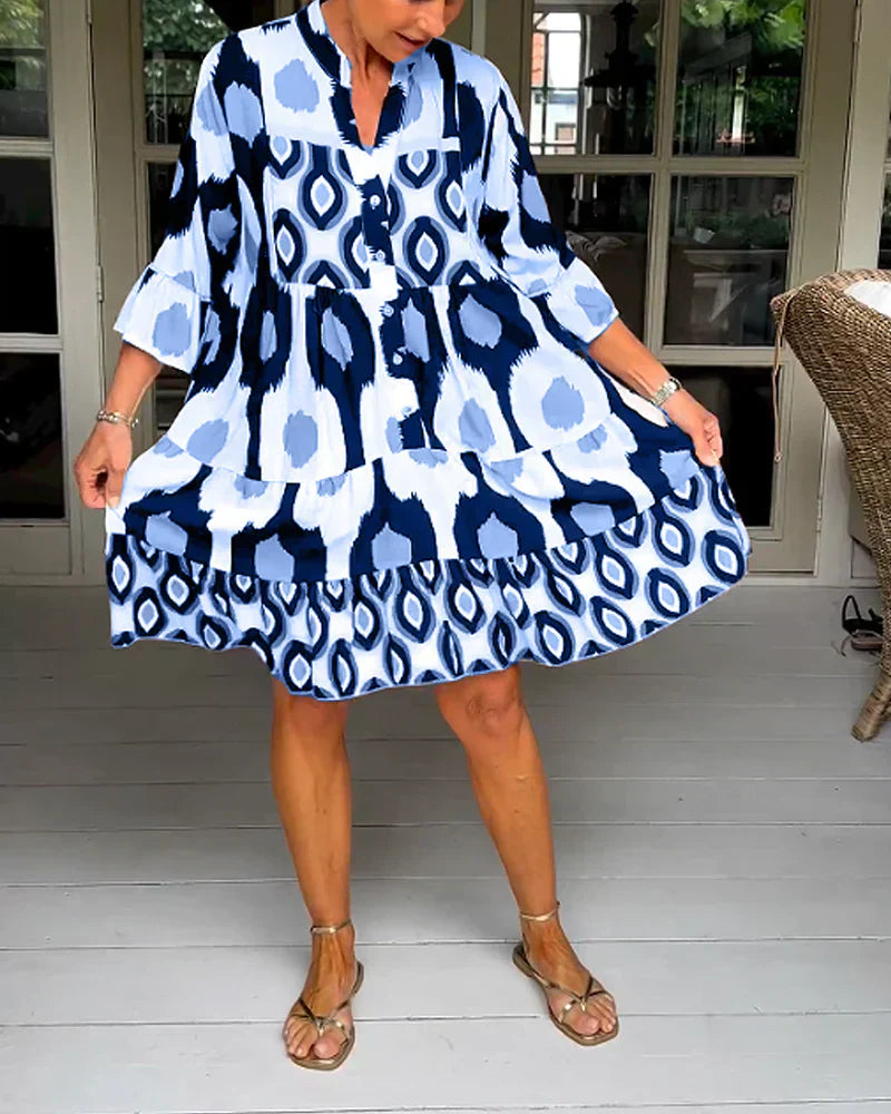 Ilona Statement Casual Dress Elevated Occasion Wear