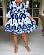 Ilona Statement Casual Dress Elevated Occasion Wear