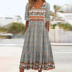 Hasibe Premium Bohemian Dress Statement Occasion Edit