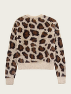 Maizie Faux Fur Leopard Cardigan