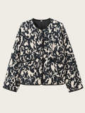Forever Abstract Print Jacket