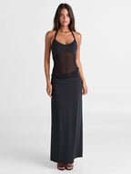 Elizabeth Maxi Dress Black