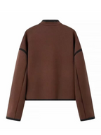 Vedika Colorblock Tweed Jacket