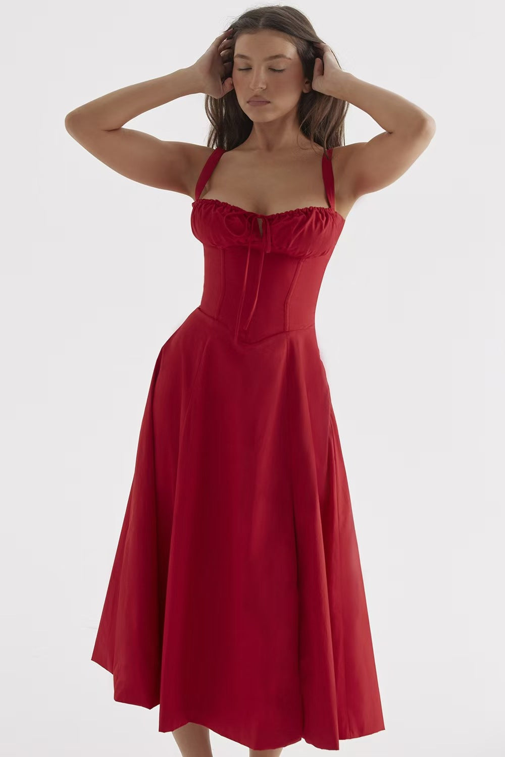 Marcello Maxi Dress Red