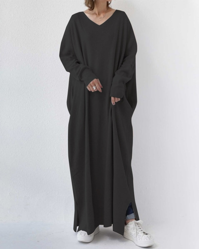 Francisca Exclusive Long Sweater Dress Evening Wear Edit