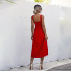 Thalia Exclusive Sleeveless Summer Dresses for Women Evening Wear Edit