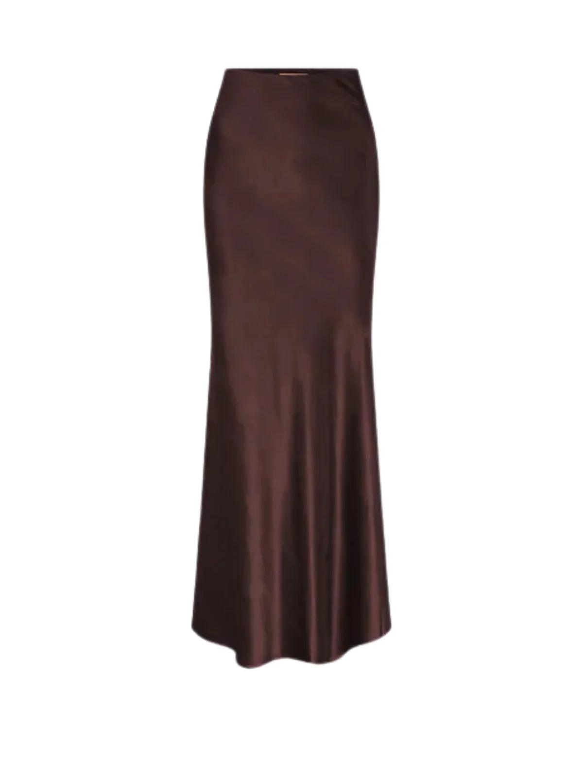 Minimalist Satin Slip Skirt