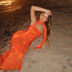 Sunshine Dreams Maxi Dress Orange