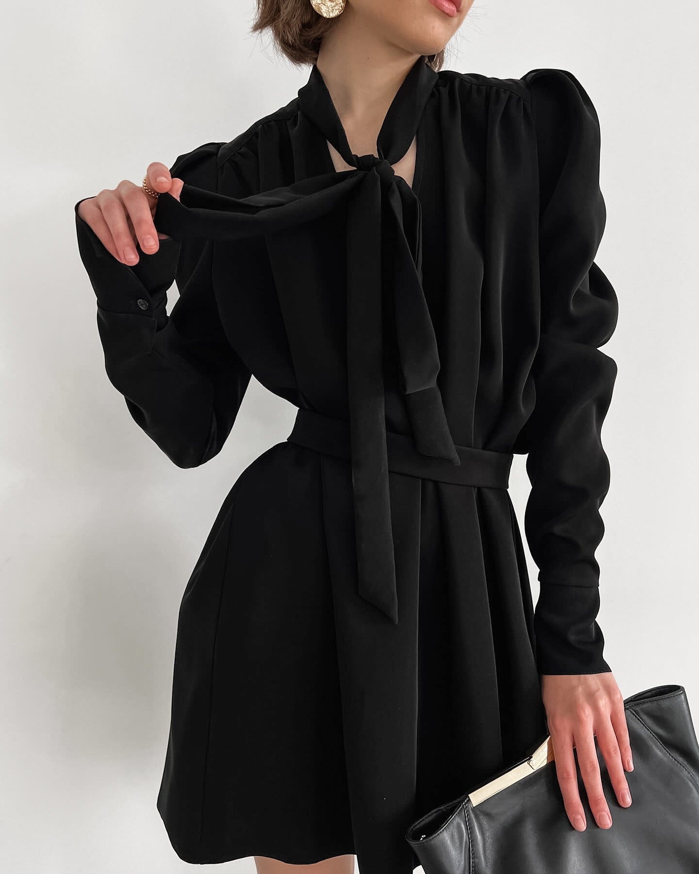 Jackson Mini Dress Black