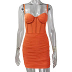 Cupid's Dream Mini Dress Orange