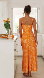 Felix Maxi Dress Orange