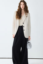 Unstructured Relaxed Office Chic Blazer