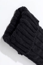 Cable Knit Chunky Slouchy Boot Leg Warmers