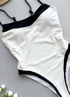 Contour Edge One Piece Swimsuit – Sculpted Fit Minimal Design