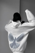 American Casual Print Pullover Hoodie