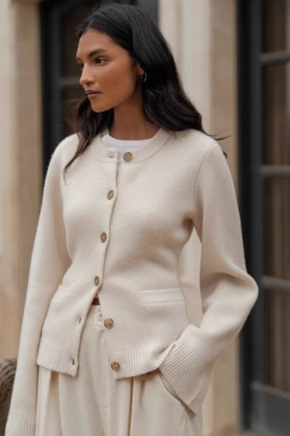 Elegant Versatile Loose Slouchy Knit Cardigan