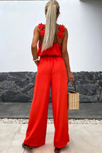 Sleeveless Pocket Bodysuit with Straps