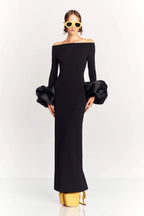 Puff Sleeve Bandage Bodycon Birthday Dress