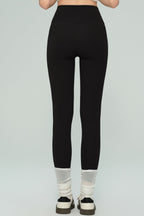 High-Waisted Fleece Lined Sculpting Leggings
