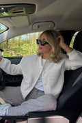 Chic Woolen Baseball Jacket